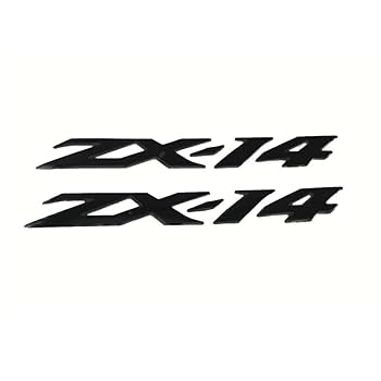 PRO-KODASKIN Motorcycle 3D Raise ZX-14 Emblem Sticker Decal